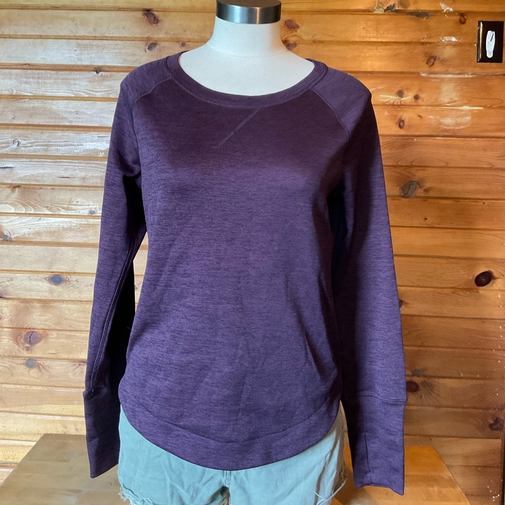 Champion Purple Fitted Long Sleeve